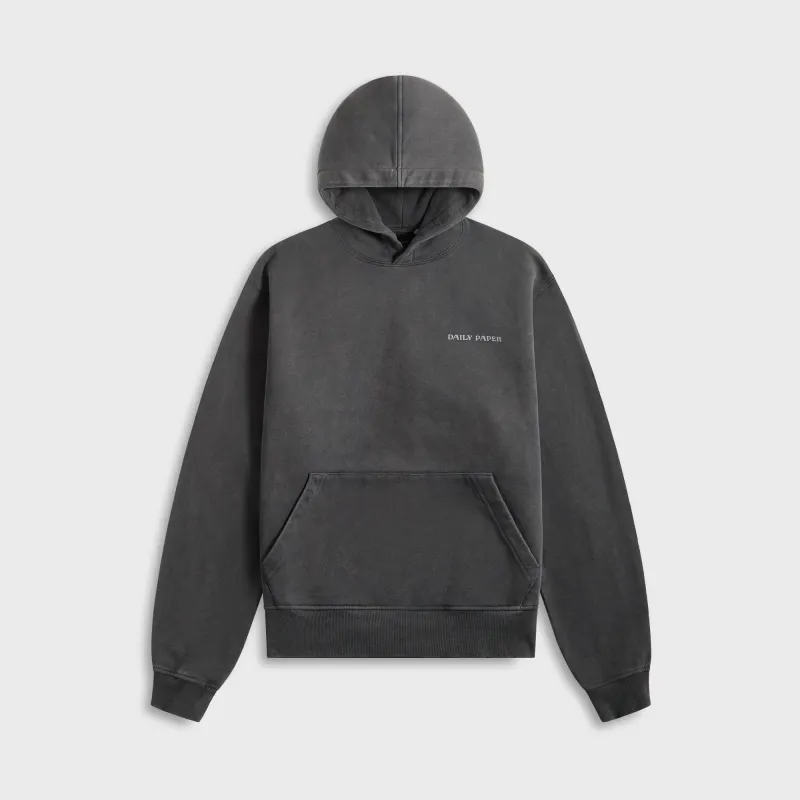 Daily Paper Senses Hoodie - Washed Black sold by Kith