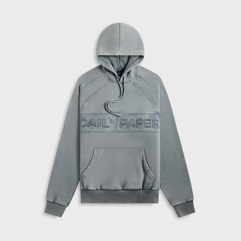 Daily Paper Garment Wash Hoodie - Nacreous Clouds sold by Kith