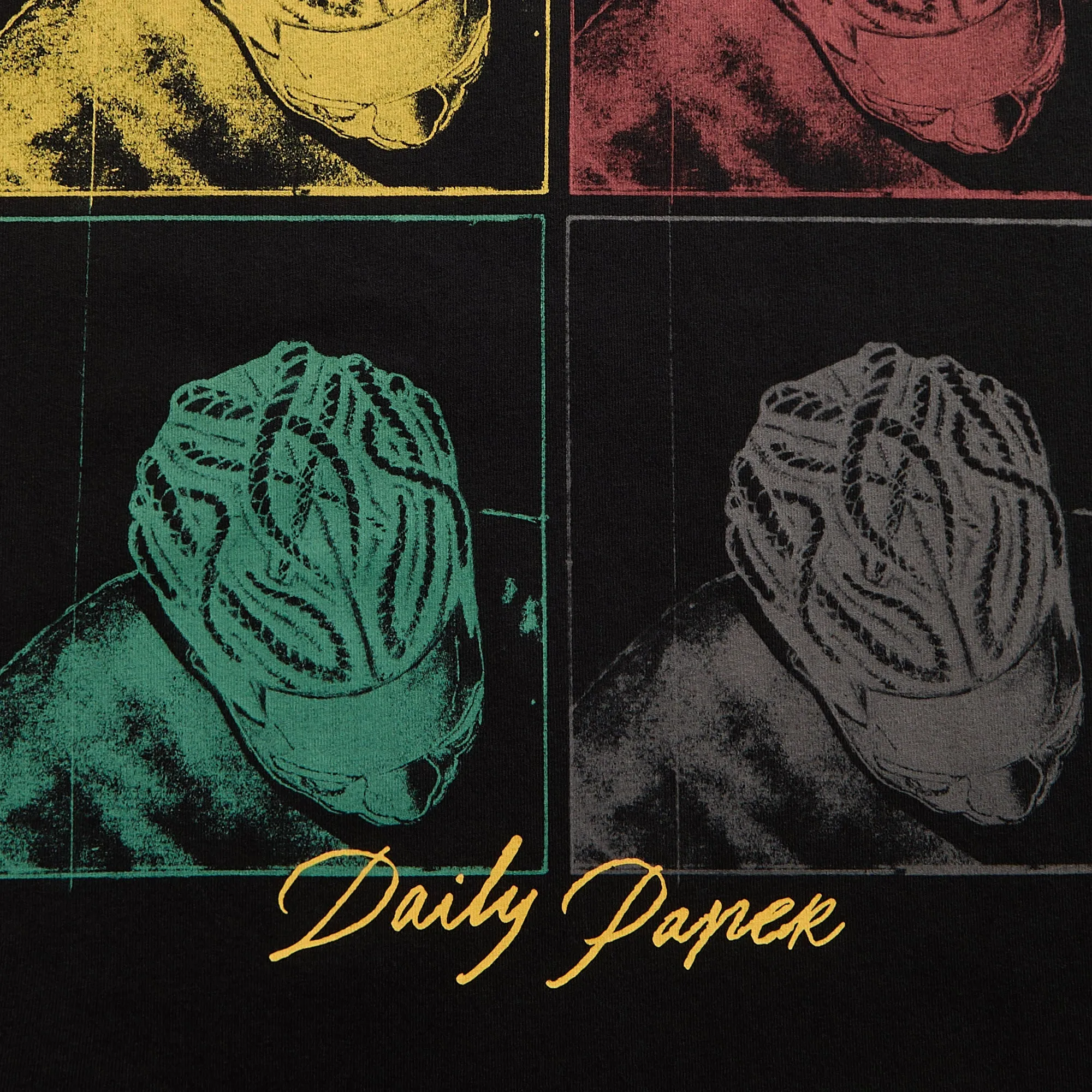 Daily Paper Frame Tee - Black sold by Kith product image thumbnail 3