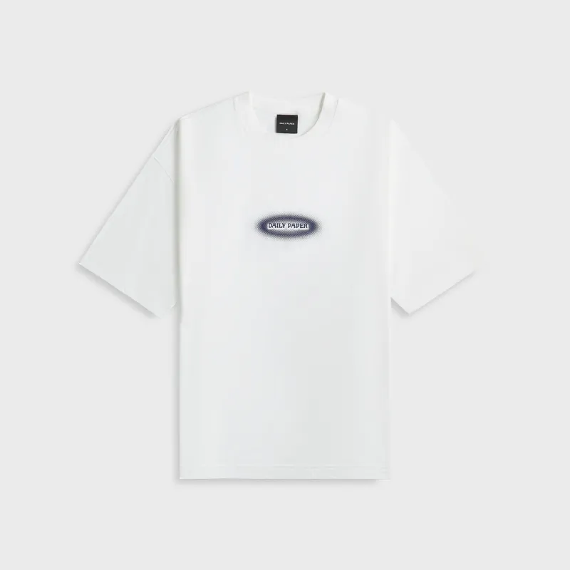Daily Paper Dotted Logo Tee - White sold by Kith