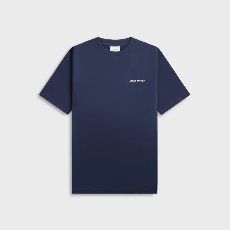 Daily Paper Dias Hd Tee - Martime Blue sold by Kith