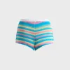 Casablanca Women's Towel Mini Shorts - Multi sold by Kith