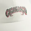 Casablanca Gothic Green Logo Patch Cap - White sold by Kith