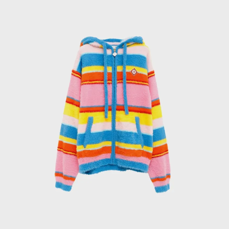 Casablanca Fluffy Oversized Hoodie - Multi sold by Kith