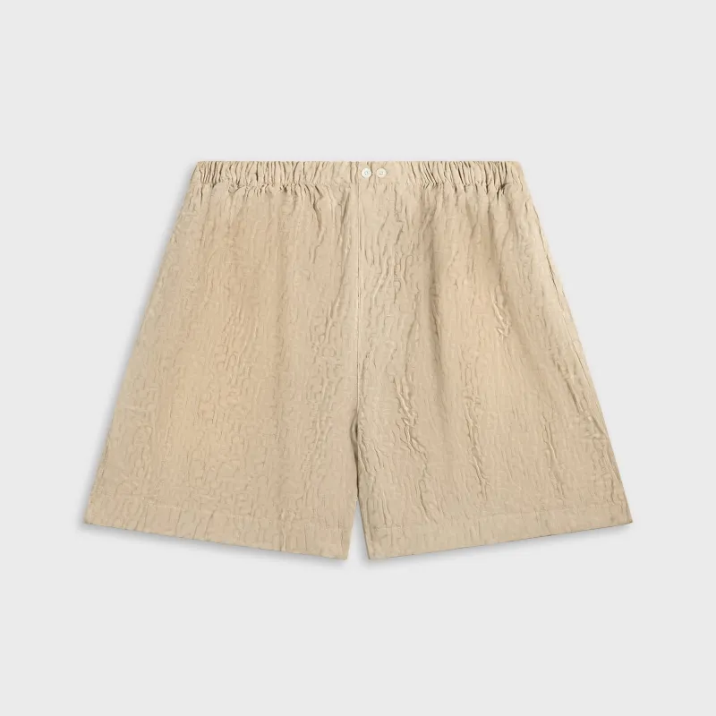 Acne Studios Woven Shorts - Warm Grey sold by Kith