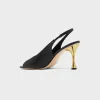 Studio Amelia Helix 90 Slingback - Black sold by Kith