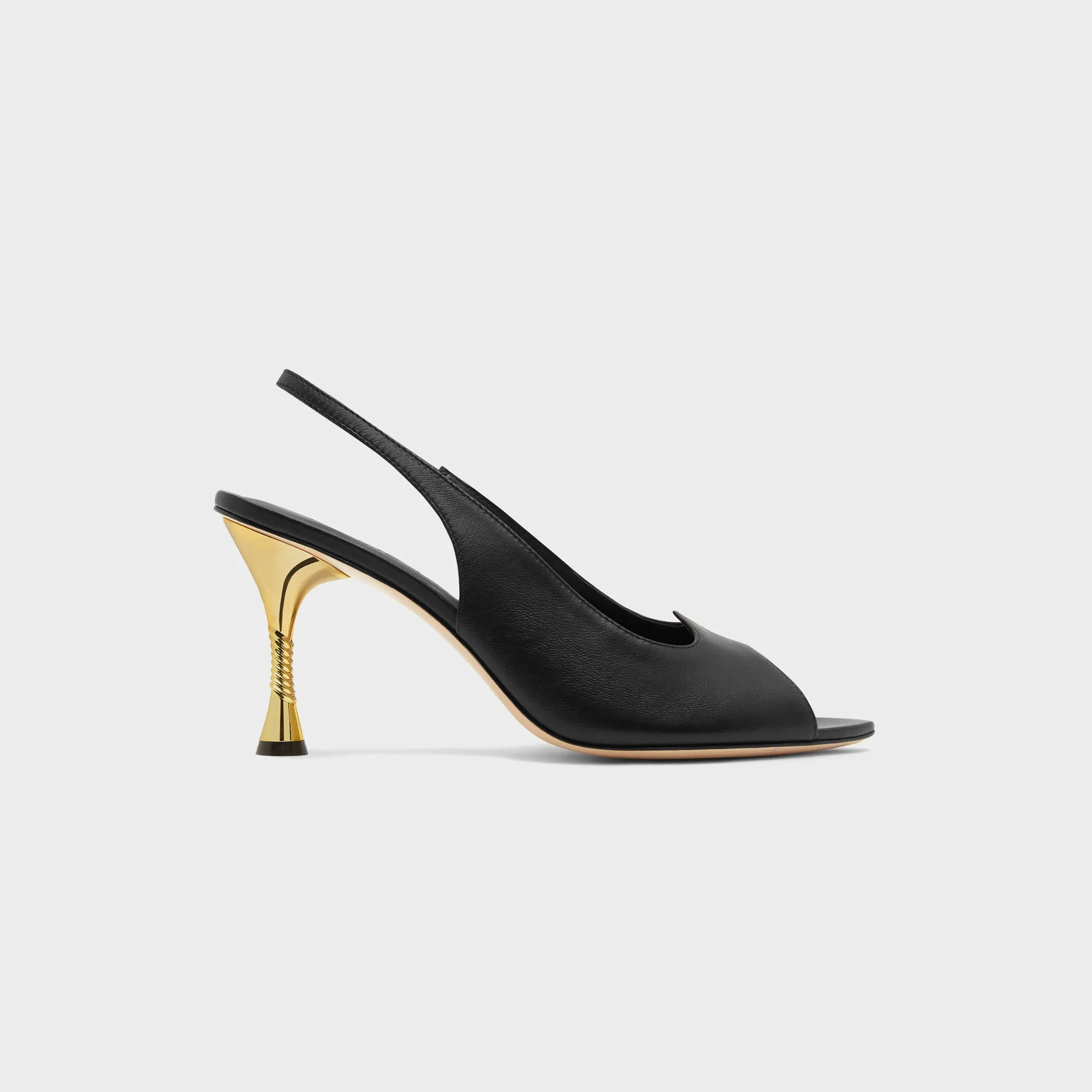 Studio Amelia Helix 90 Slingback - Black sold by Kith
