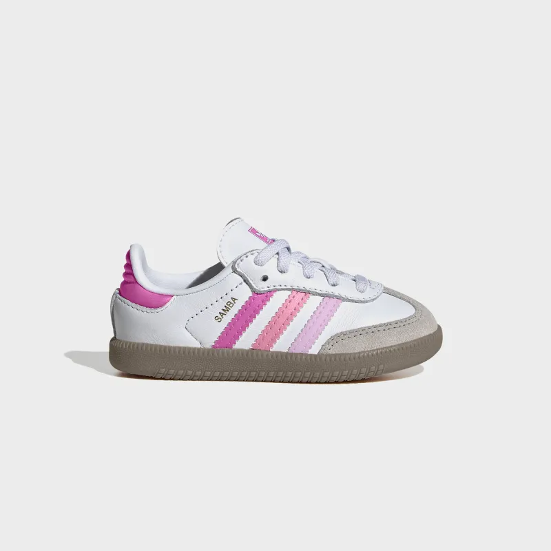 adidas TD Samba OG - White / Orchid Fusion / Rose Tone sold by Kith