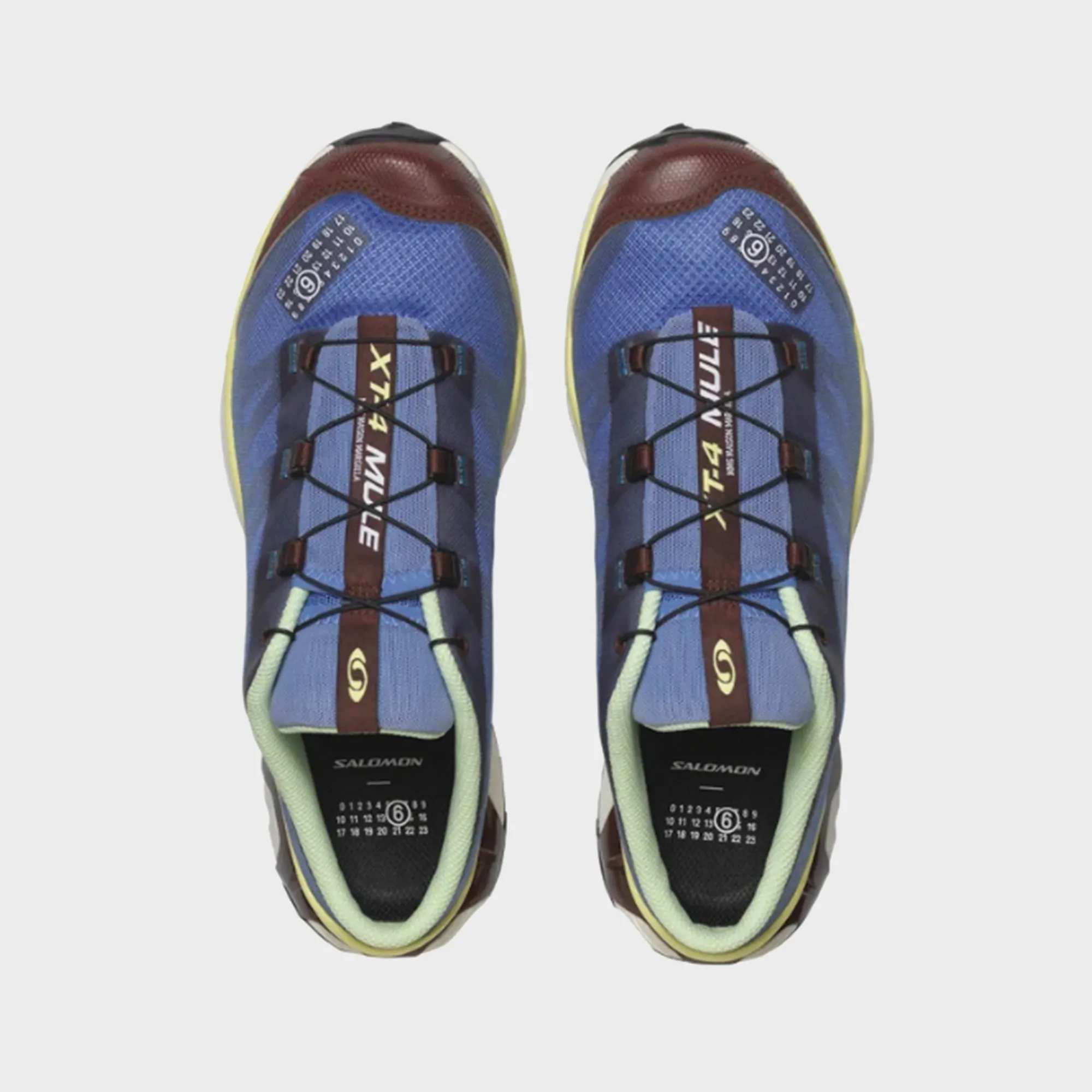 MM6 Maison Margiela x Salomon XT-4 Mule - Ultramarine / Rum Raisin / Yellow sold by Kith product image thumbnail 3
