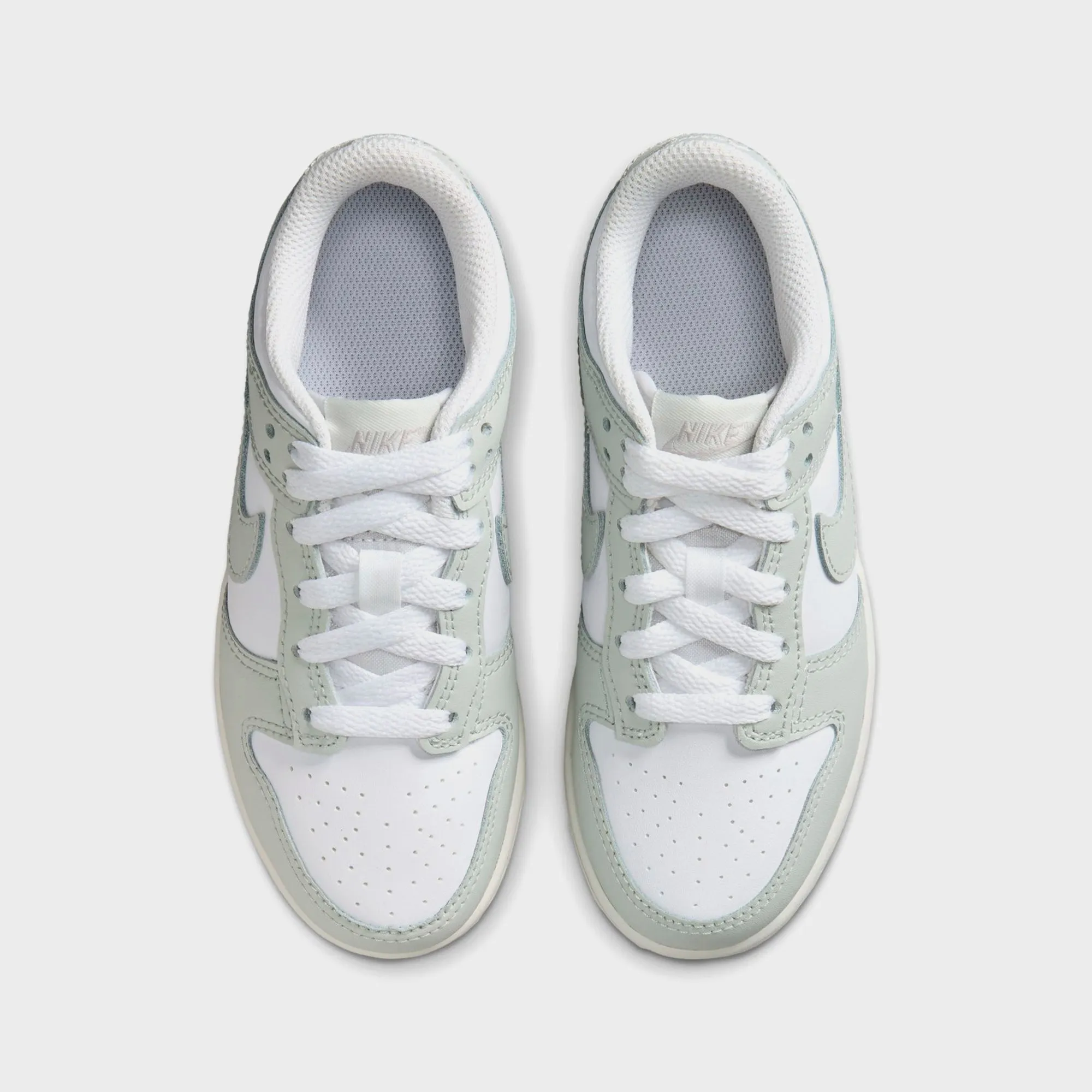 Nike PS Dunk Low - White / Photon Dust / Light Silver sold by Kith product image thumbnail 4