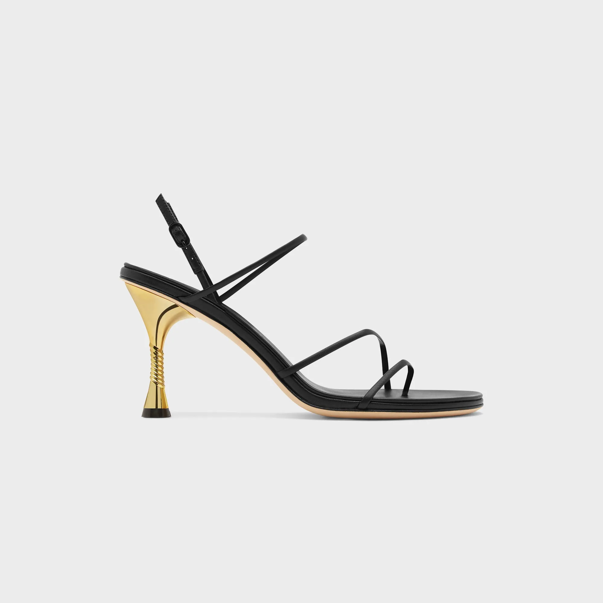 Studio Amelia Helix 90 Sandal - Black sold by Kith