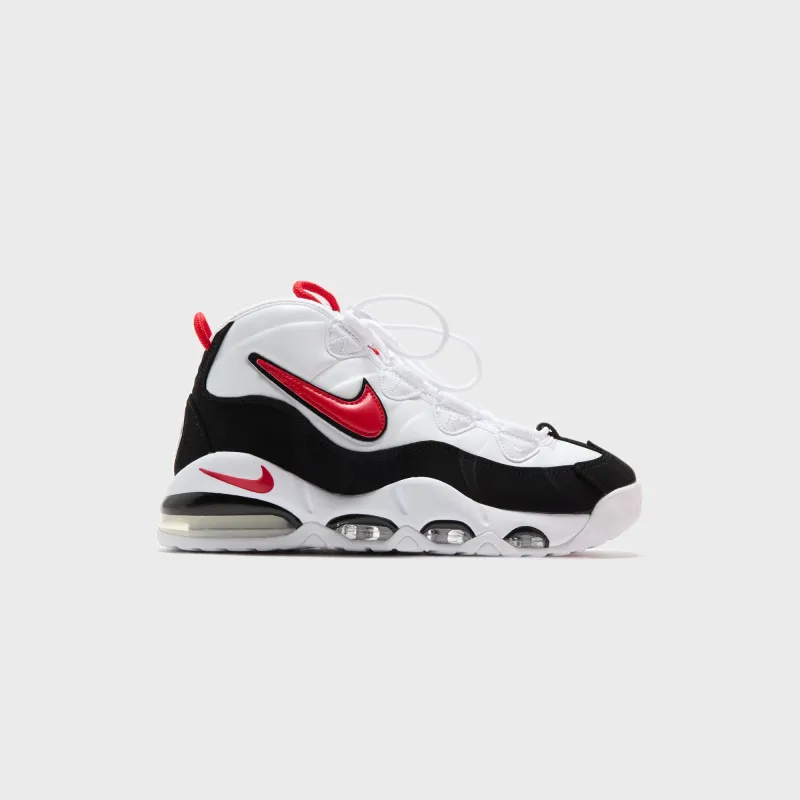 Nike Air Max Uptempo '95 - White / University Red / Black sold by Kith