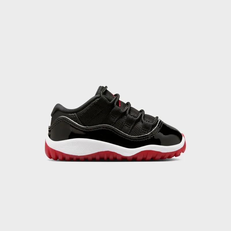 Jordan TD Air Jordan 11 Low - White / Varsity Red / Black sold by Kith
