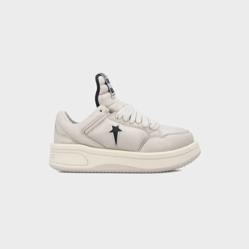 Rick Owens x Converse DRKSHDW Turbowpn Ox - Pelican / Black / Cloud Cream sold by Kith