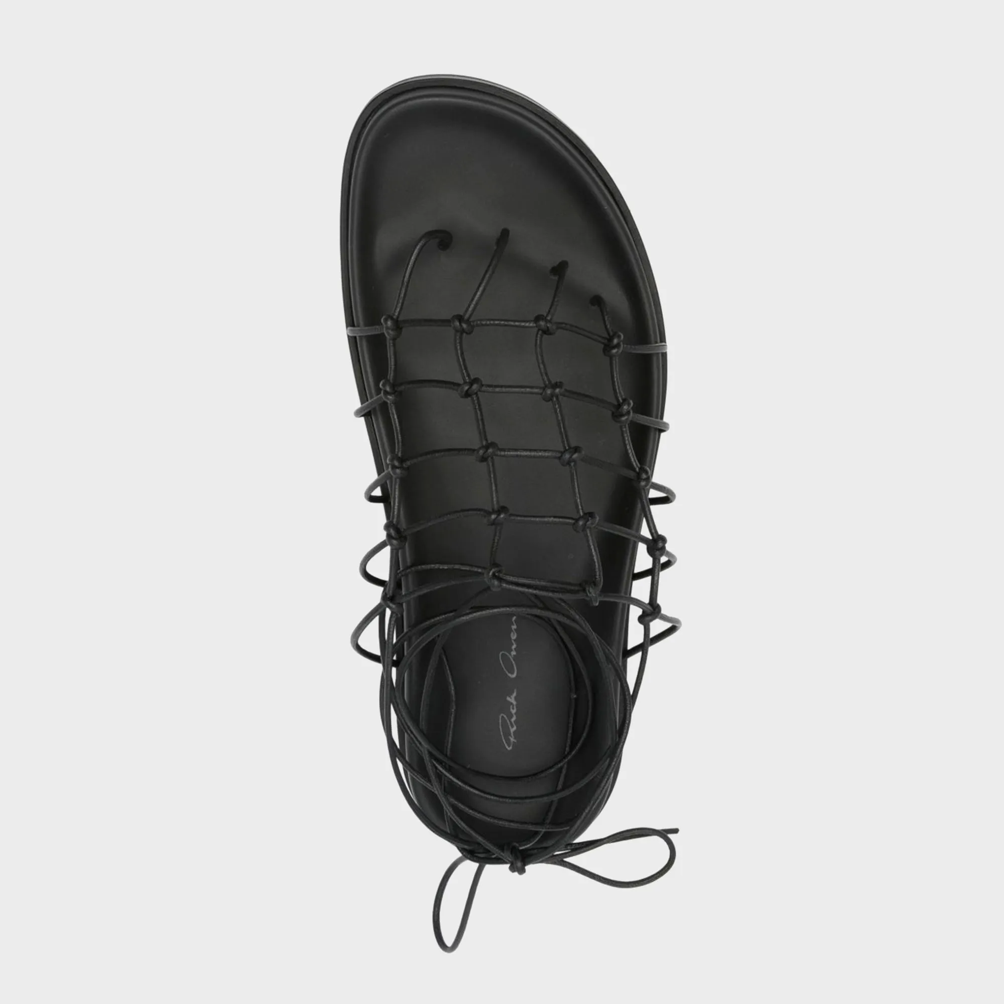Rick Owens Web Granola Sandali - Pelle Black sold by Kith product image thumbnail 4