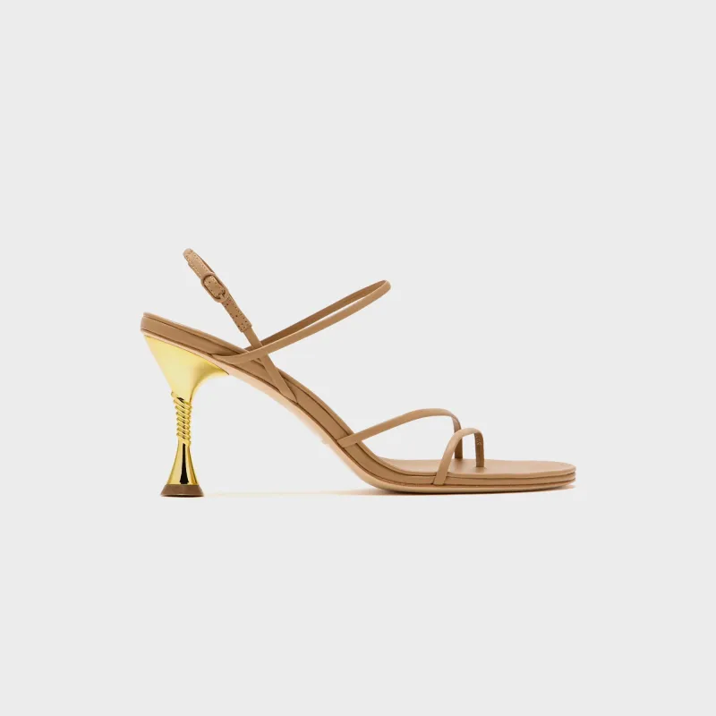 Studio Amelia Helix 90 Sandal - Beige sold by Kith
