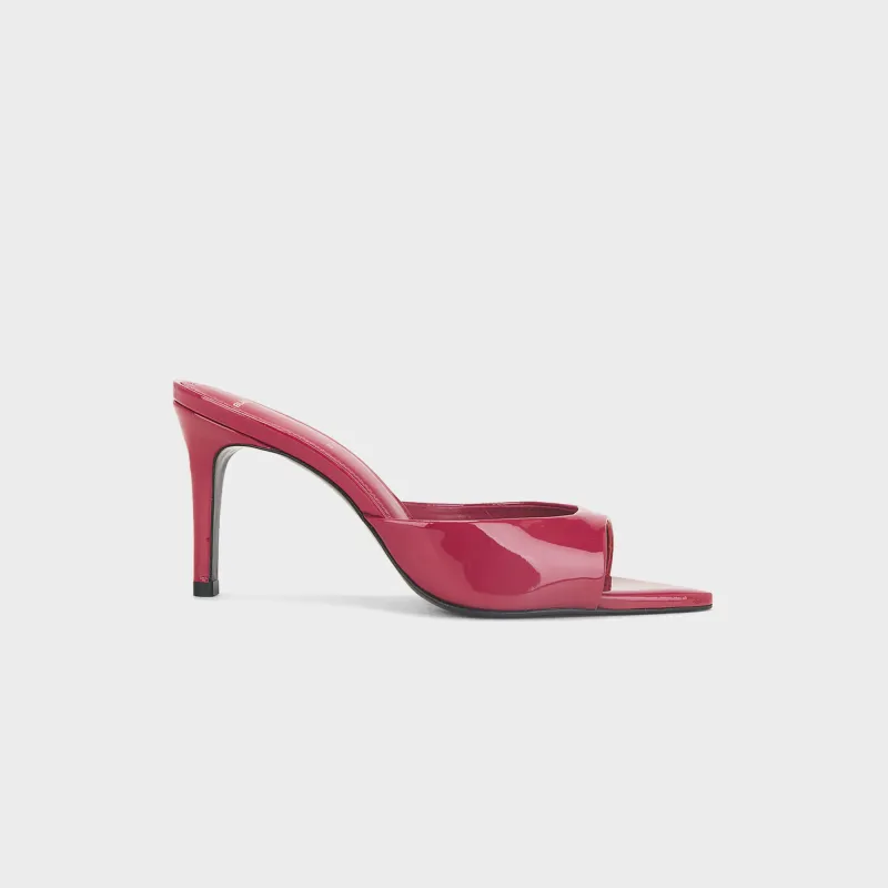 Black Suede Studio Brea Patent Leather Mule - Cherry sold by Kith