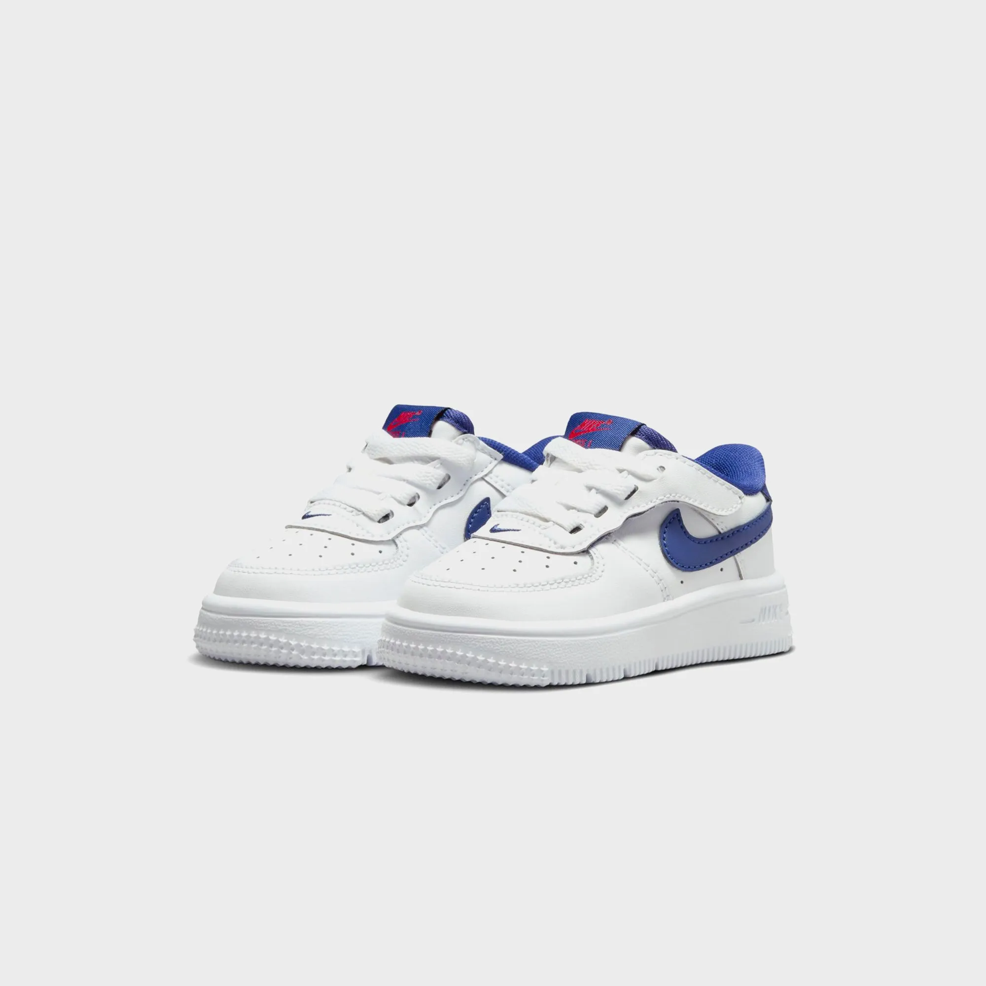 Nike TD Force 1 Low Easyon - White / Deep Royal Blue / University Red sold by Kith product image thumbnail 2