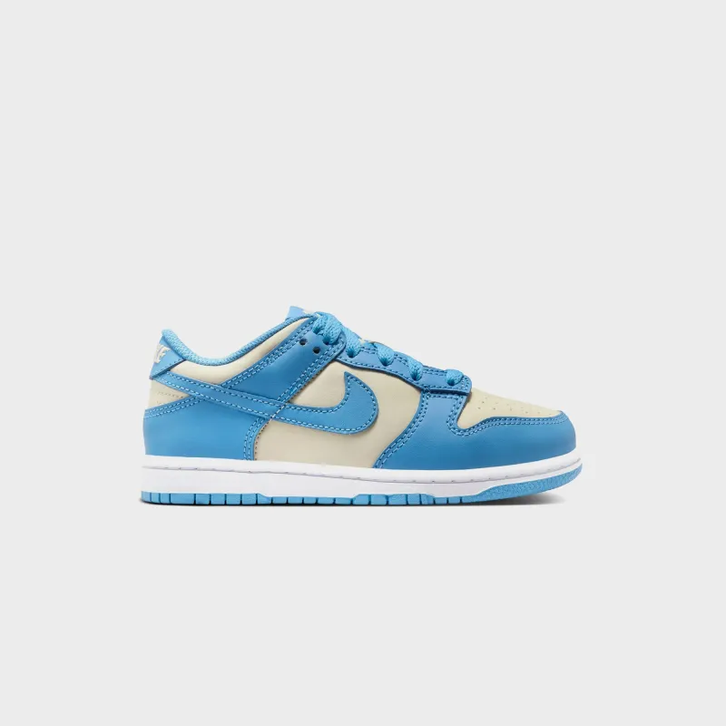 Nike PS Dunk Low - Blue Beyond / Blue Beyond / Beach / White sold by Kith