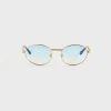 Vintage Frames Pac Double Rope Edition 18KT Two-Tone - Gold / Pastel Blue sold by Kith