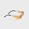 Vintage Frames OX 24KT - Yellow Gold / Black sold by Kith