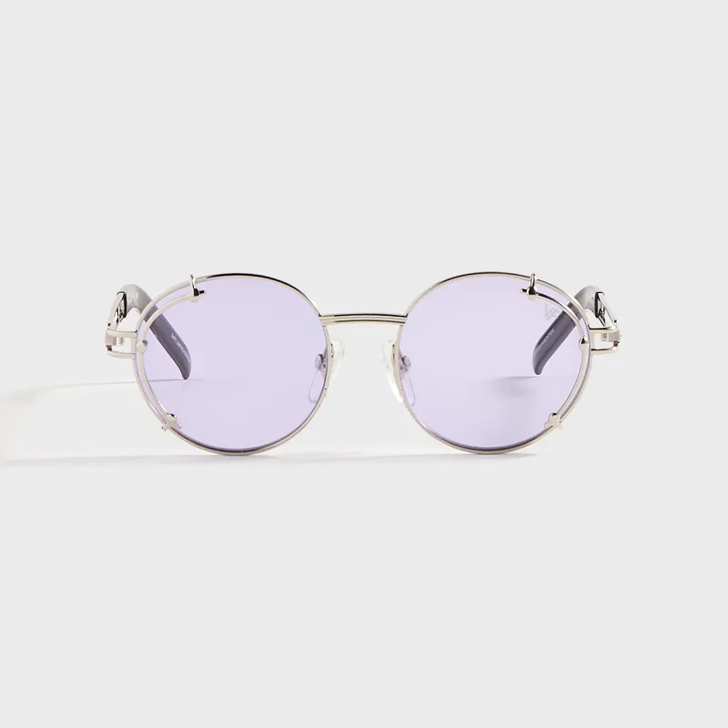 Vintage Frames Knowledge 24KT - White Gold / Deep Purple sold by Kith