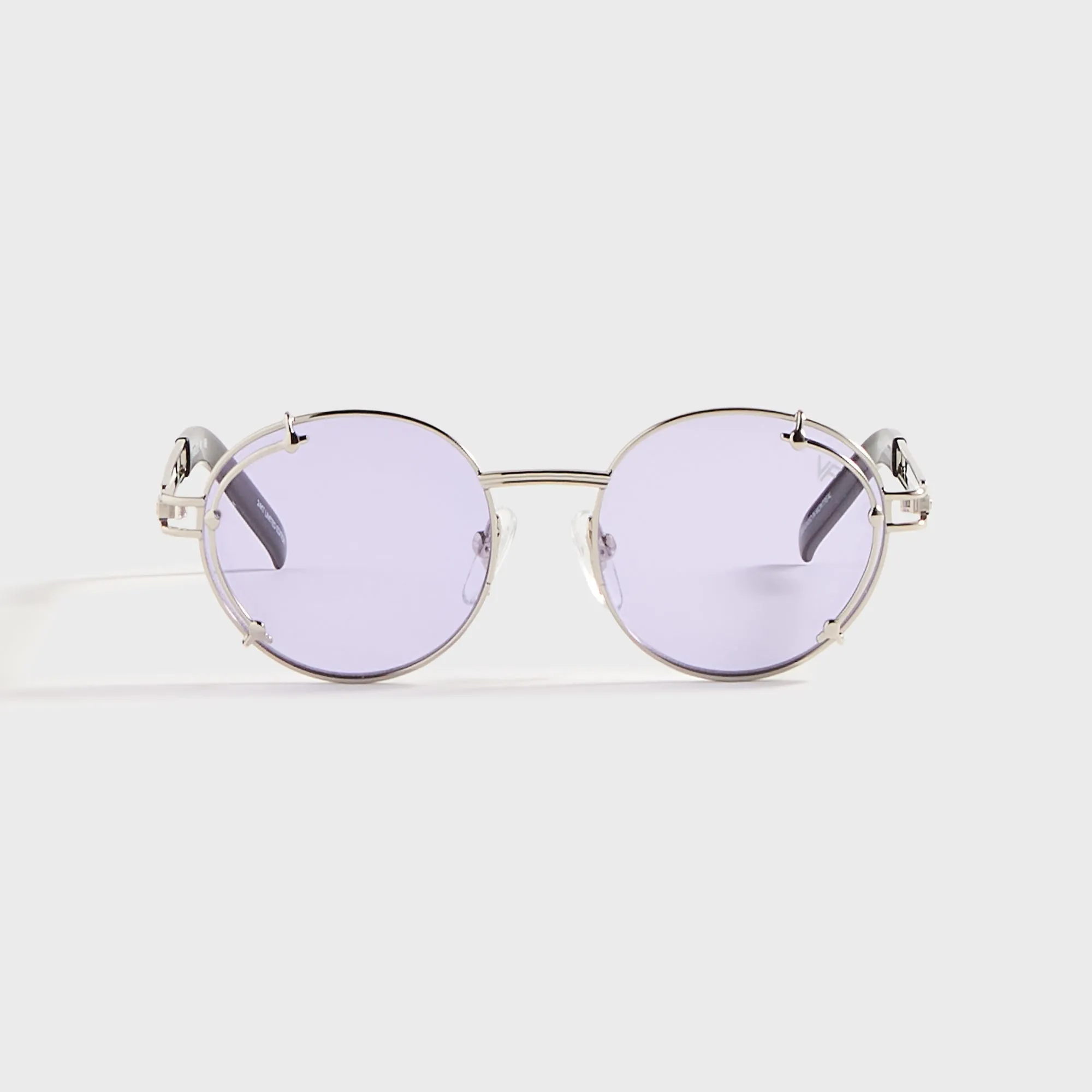 Vintage Frames Knowledge 24KT - White Gold / Deep Purple sold by Kith