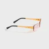 Vintage Frames Infamous Rimless Drill Mount 24KT - Gold / Nickel Pink sold by Kith