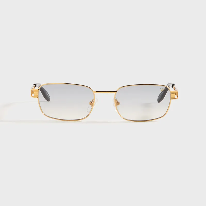 Vintage Frames Dime 24KT - Yellow Gold / Charcoal Gradient sold by Kith