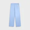 Tekla Poplin Pyjama Pant - Solid Cornflower Blue sold by Kith