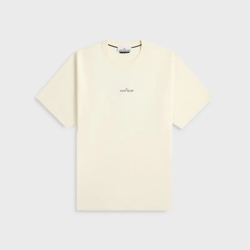 Stone Island Compass Camo Tee - Ivory sold by Kith