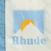 Rhude Moonlight Short Powder - Blue / Off White sold by Kith