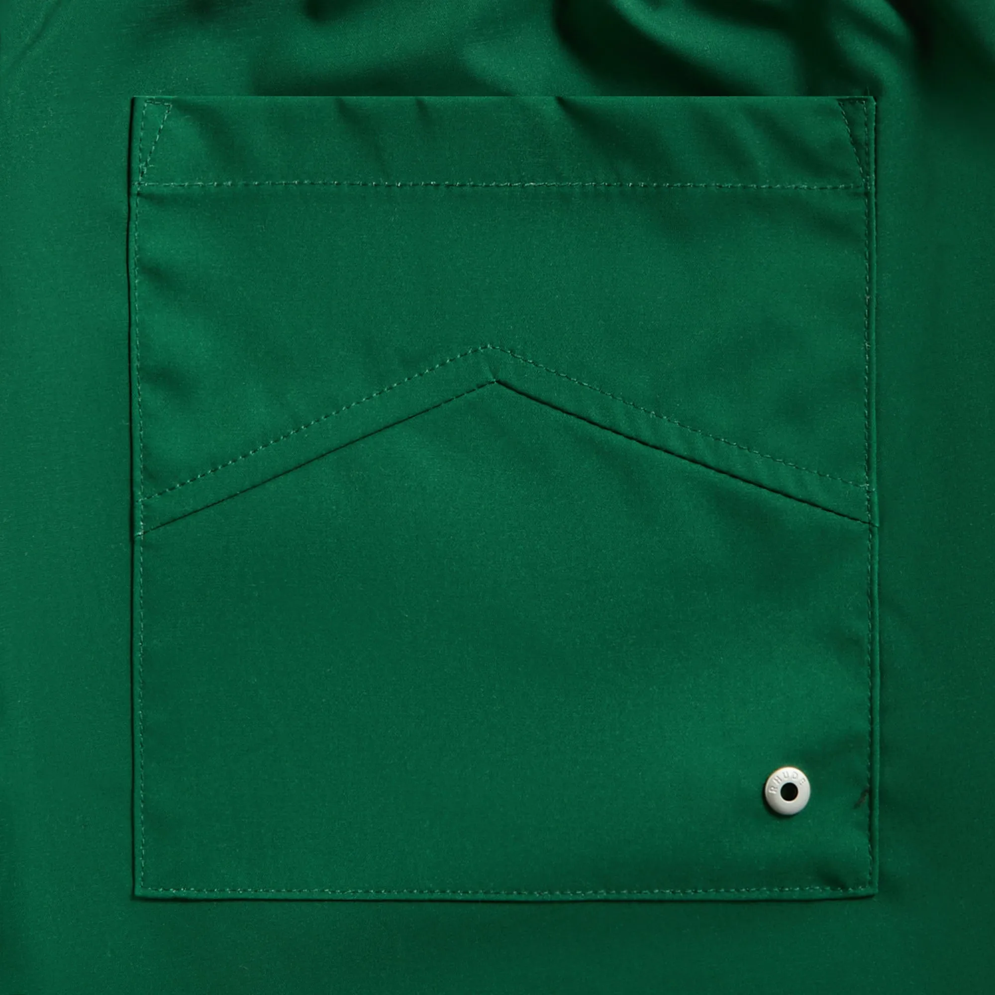 Rhude Logo Basketball Swim Short - Forest Green / Black / White sold by Kith product image thumbnail 3