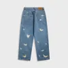 Our Legacy Vast Cut Denim - Indigo Butterfly sold by Kith
