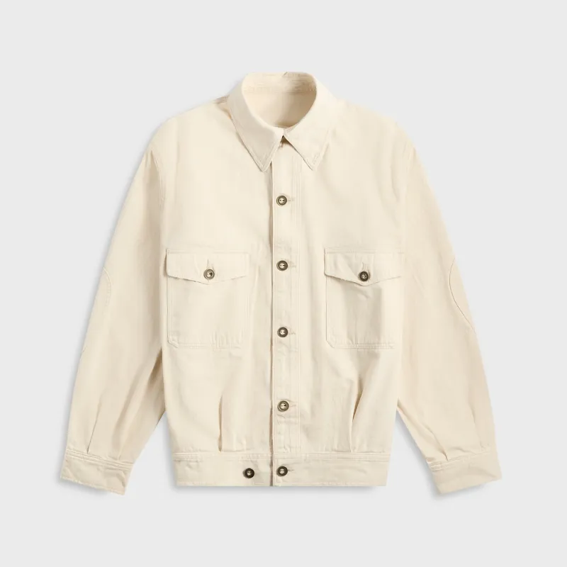 Maison Margiela Utility Jacket - Ivory sold by Kith
