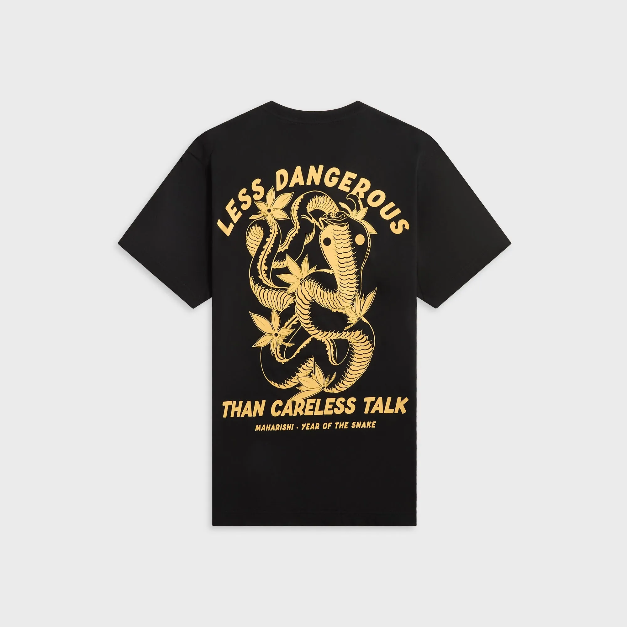 Maharishi 1453 Less Dangerous Tee - Black sold by Kith product image thumbnail 2