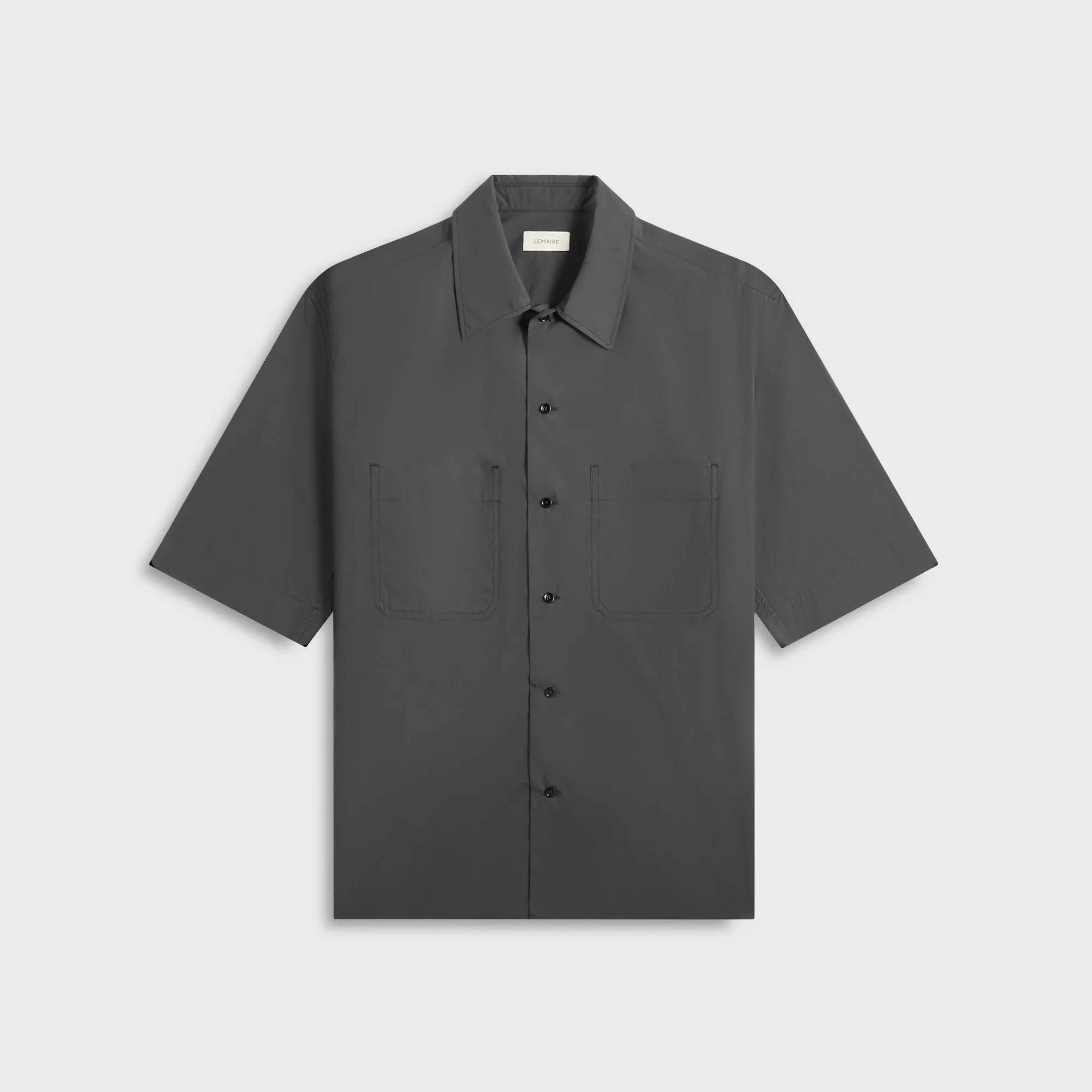 Lemaire Convertible Shirt - Charcoal sold by Kith