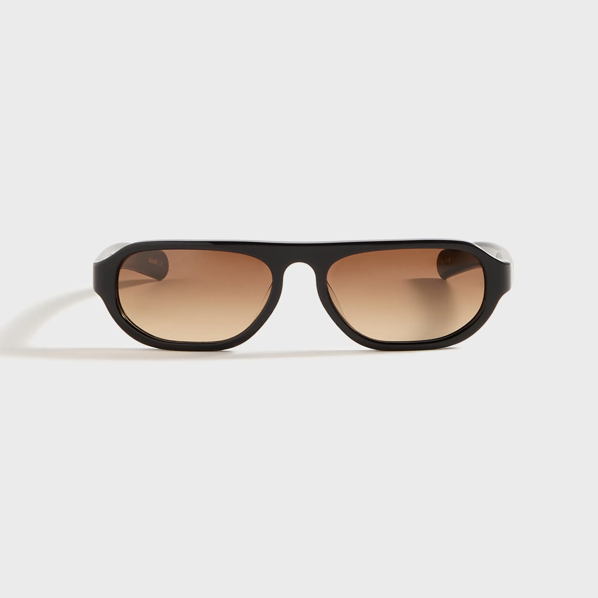 Flatlist Penn - Solid Black / Brown Gradient Lens sold by Kith