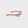 Flatlist Hanky - Crystal Brown / Brown Lens sold by Kith