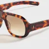 Flatlist Ford - Havana / Light Brown Gradient Lens sold by Kith
