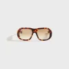 Flatlist Ford - Havana / Light Brown Gradient Lens sold by Kith