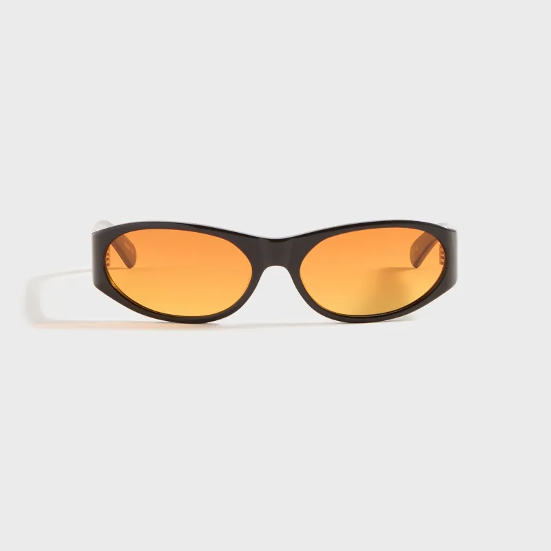 Flatlist Eddie Kyu - Solid Brown / Sunset Orange Lens sold by Kith