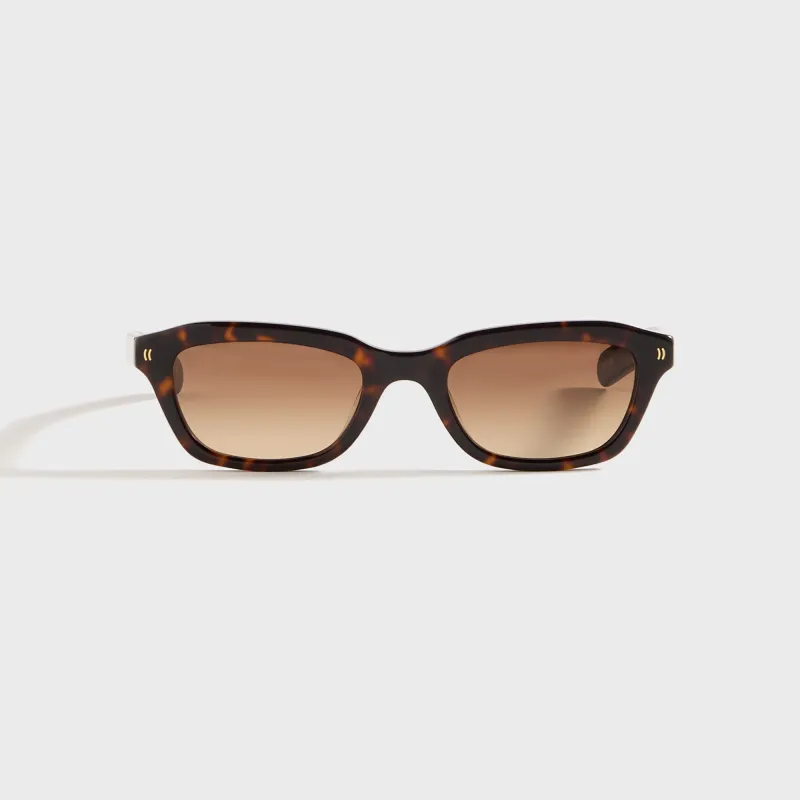 Flatlist Clint - Dark Tortoise / Brown Gradient Lens sold by Kith