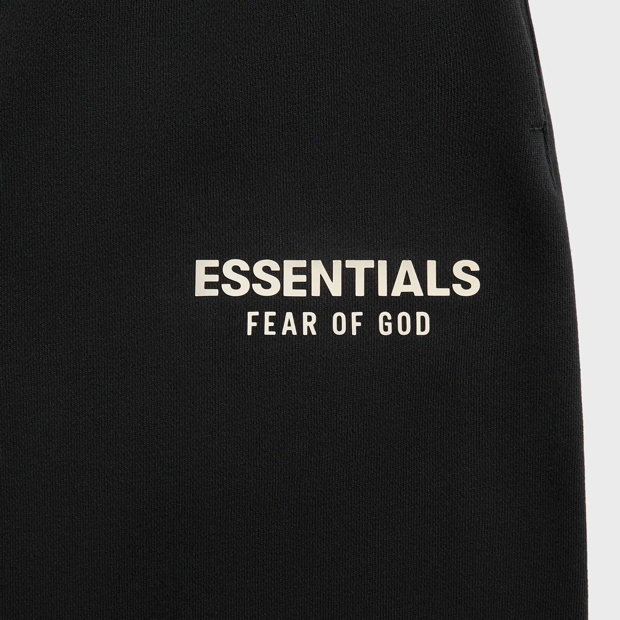 Essentials Classic Fit Fleece Sweatpant - Jet Black sold by Kith product image thumbnail 3