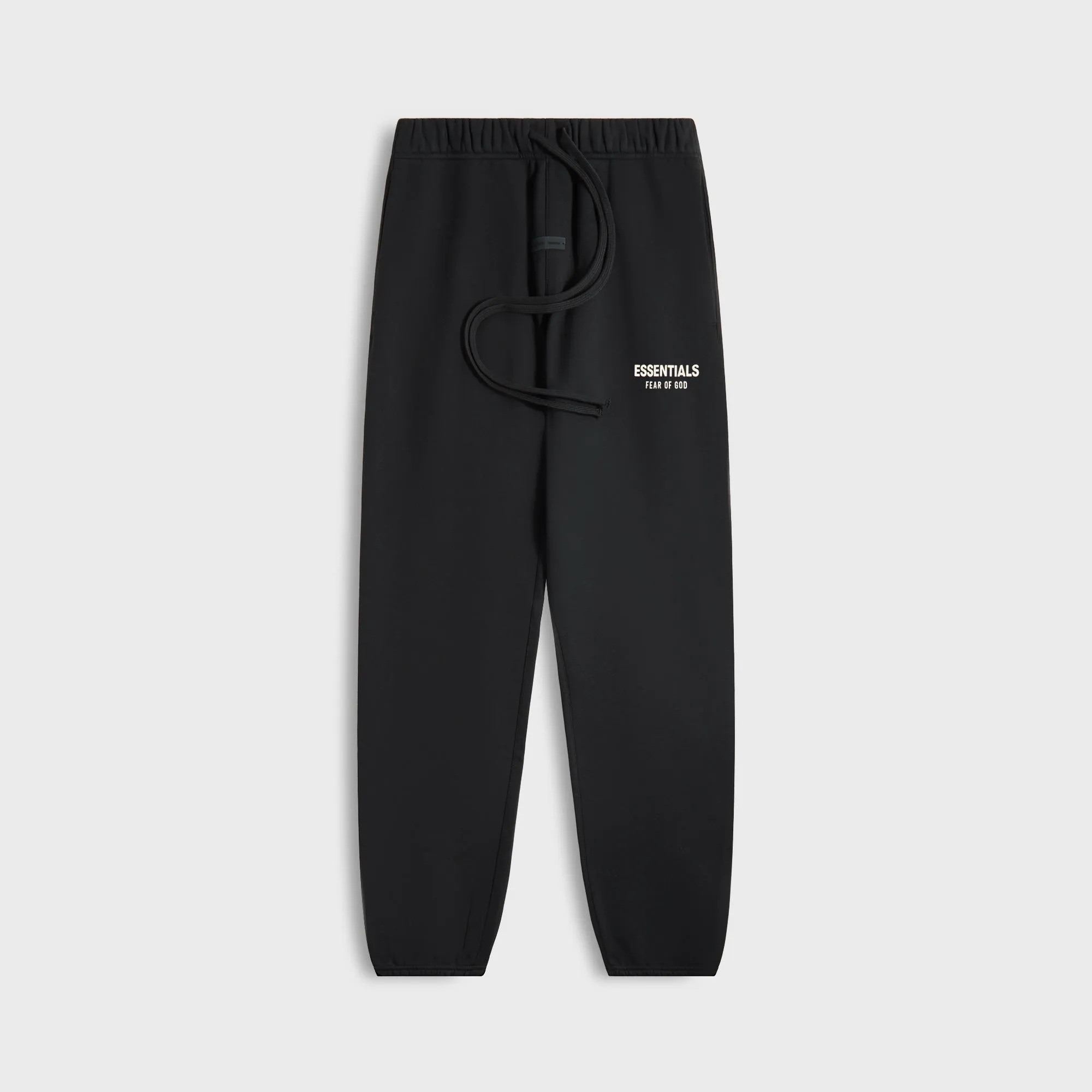 Essentials Classic Fit Fleece Sweatpant - Jet Black sold by Kith