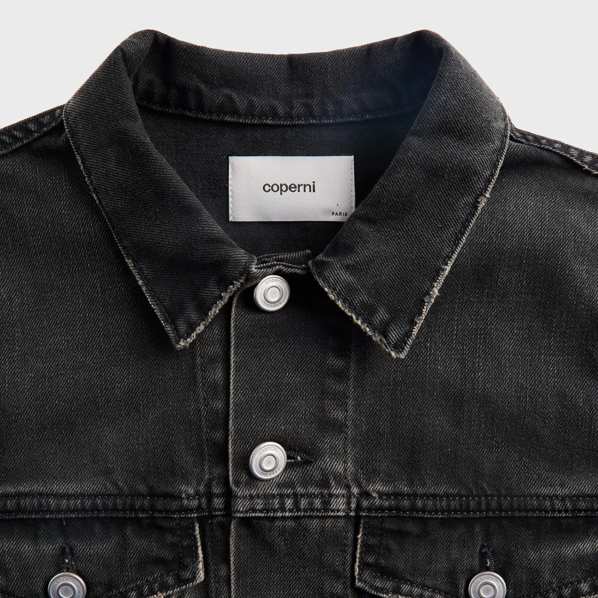 Coperni Hybrid Denim Short Jacket - Black sold by Kith product image thumbnail 3