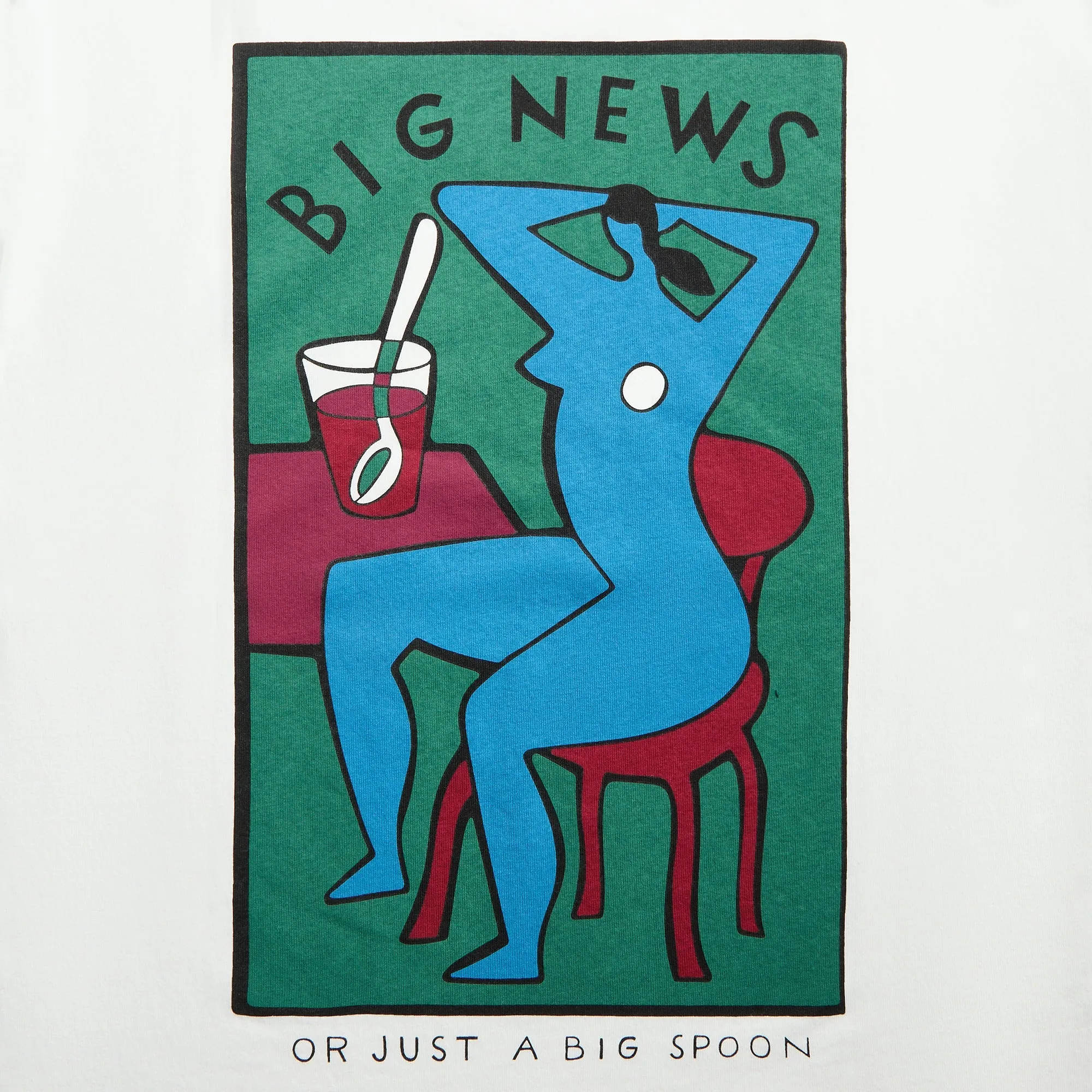 by Parra Big News Tee - White sold by Kith product image thumbnail 3