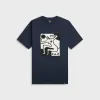 by Parra Ball Sports Tee - Navy Blue sold by Kith