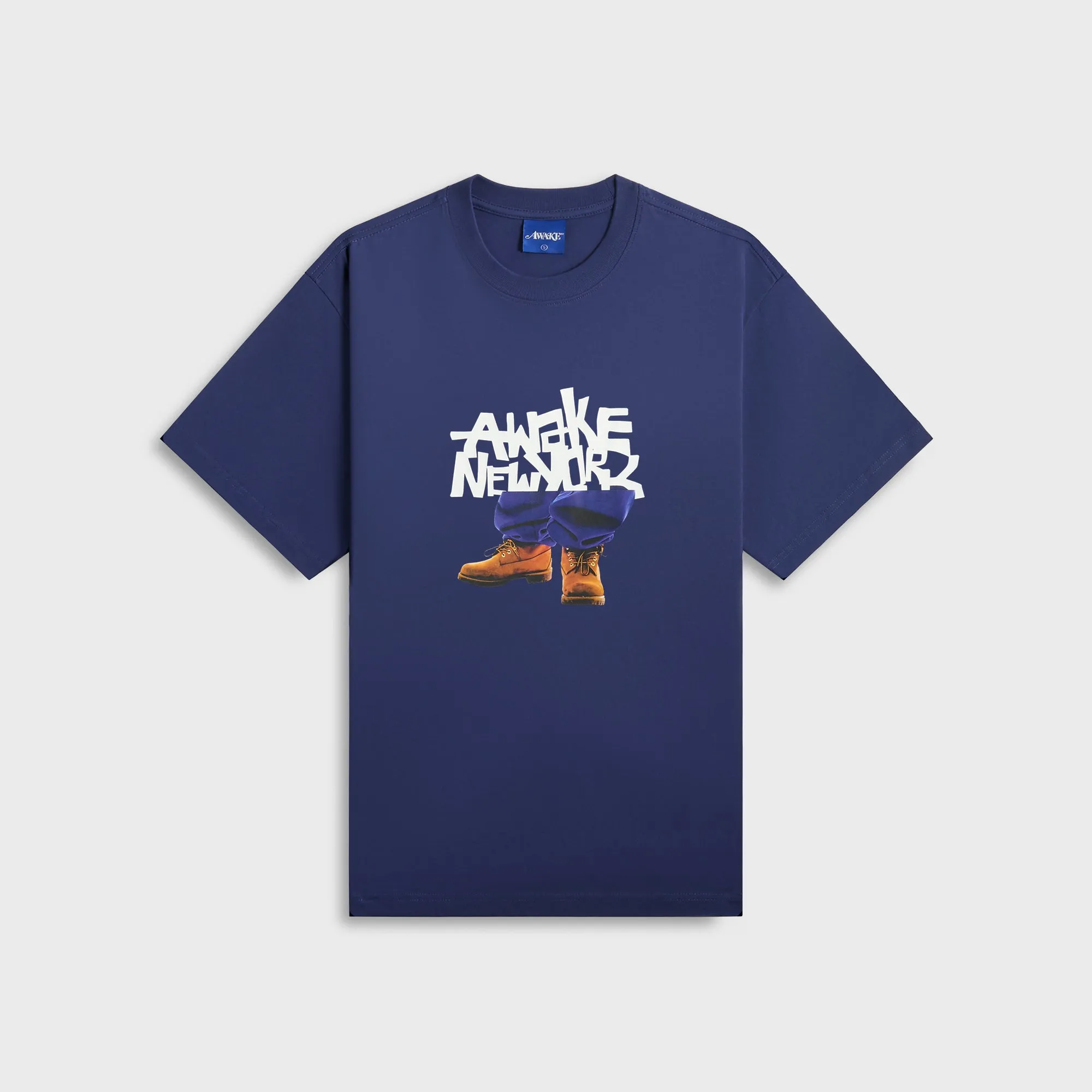 Awake NY Stomper Tee - Navy sold by Kith