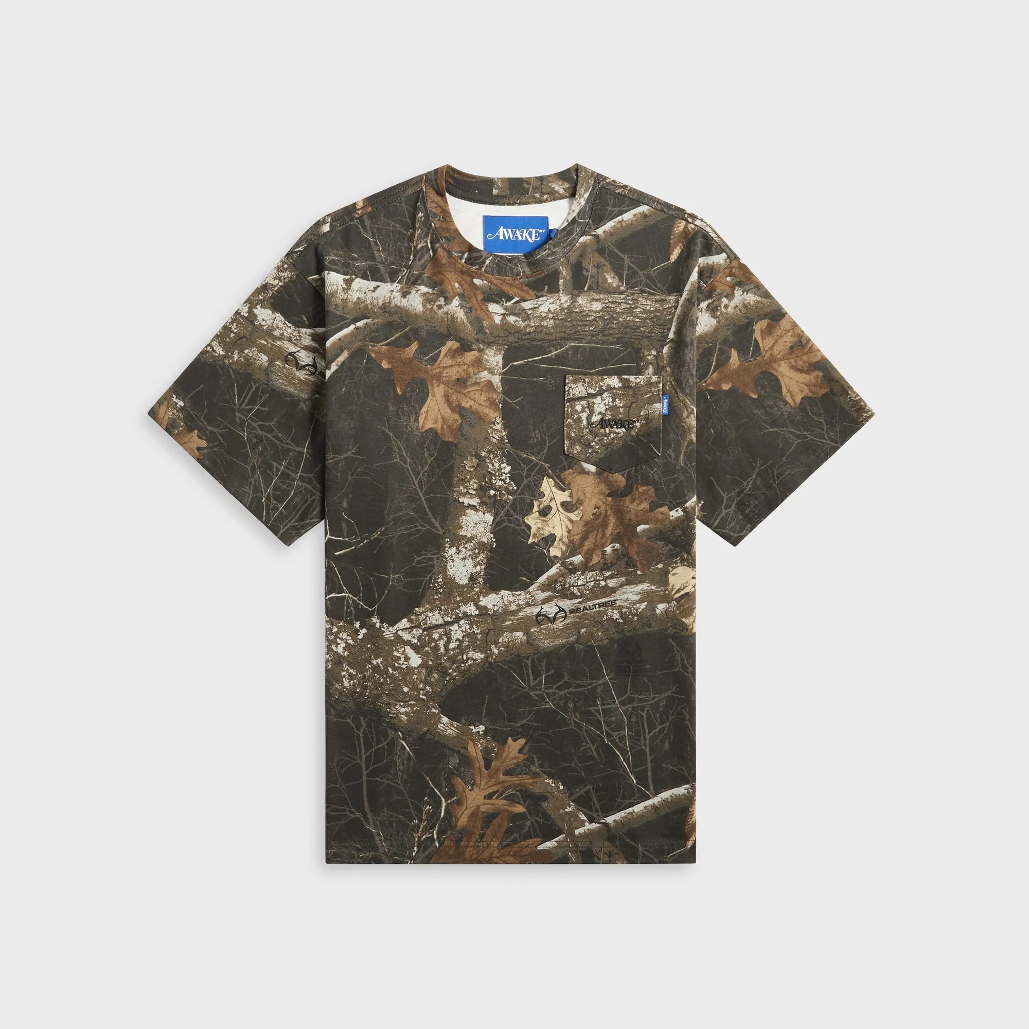 Awake NY Pocket Tee - Shadow sold by Kith